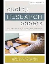 QUALITY RESEARCH PAPERS