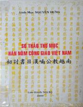 SƠ THẢO THƯ MỤC HÁN NÔM CÔNG GIÁO VIỆT NAM