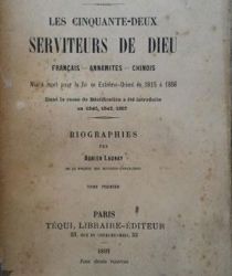 LES TRENTE-CINQ VÉNÉRABLES SERVITEURS DE DIEU