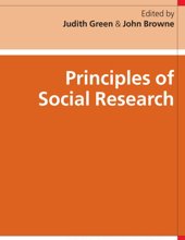 PRINCIPLES OF SOCIAL RESEARCH