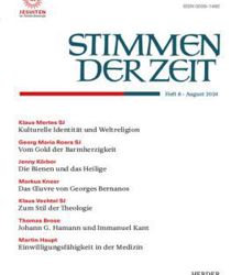 STIMMEN DER ZEIT: HEFT 8, AUGUST 2013