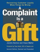 A COMPLAINT IS A GIFT (Sách thất lạc)