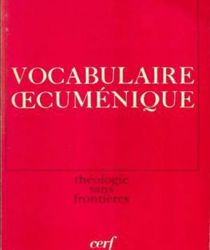 VOCABULAIRE OECUMÉNIQUE