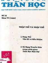 HỢP TUYỂN THẦN HỌC: SỐ 15, NĂM 1996