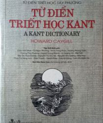 TỪ ĐIỂN TRIẾT HỌC KANT: TỪ ĐIỂN TRIẾT HỌC TÂY  PHƯƠNG