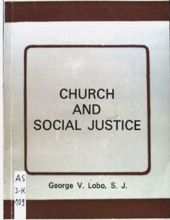 CHURCH AND SOCIAL JUSTICE