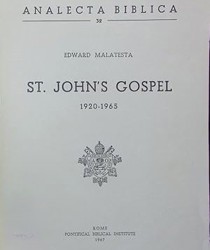 ST. JOHN's GOSPEL 1920-1965