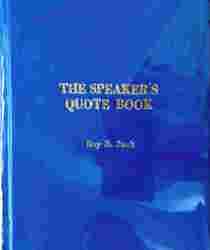 THE SPEAKER'S QUOTE BOOK