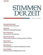 STIMMEN DER ZEIT: HEFT 6, JUNI 2013