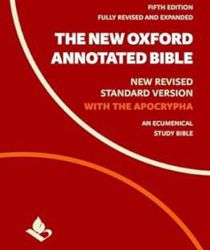 THE NEW OXFORD ANNOTATED BIBLE WITH APOCRYPHA: NEW REVISED STANDARD