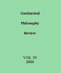 CONTINENTAL PHILOSOPHY REVIEW