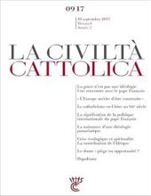 LA CIVILTÀ CATTOLICA: VOL. 1, NO 8, SEPTEMBER 2017