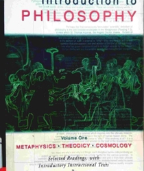 INTRODUCTION TO PHILOSOPHY: METAPHYSIC - THEODICY - COSMOLOGY