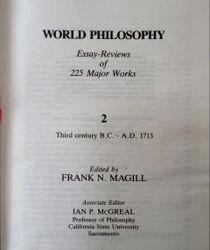 WORLD PHILOSOPHY: ESSAY-REVIEWS OF 225 MAJOR WORKS