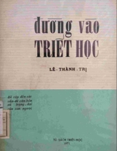 ĐƯỜNG VÀO TRIẾT HỌC