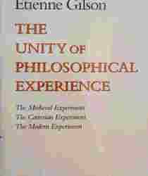 THE UNITY OF PHILOSOPHICAL EXPERIENCE