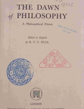 THE DAWN OF PHILOSOPHY