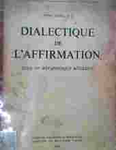 DIALECTIQUE DE L'affirmation