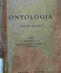 SUMMA PHILOSOPHIAE CHRISTIANE: ONTOLOGIA