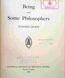 BEING AND SOME PHILOSOPHERS