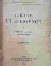 L'être ET L'essence