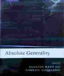 ABSOLUTE GENERALITY