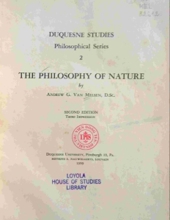 THE PHILOSOPHY OF NATURE