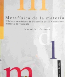 METAFÍSICA DE LA MATERIA