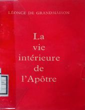 LA VIE INTÉRIEURE DE L'apôtre