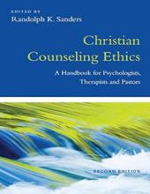 CHRISTIAN COUNSELING ETHICS 