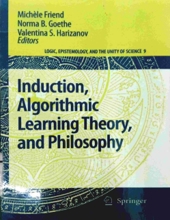 INTRODUCTION, ALGORITHMIC LEARNING THEORY, AND PHILOSOPHY