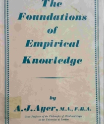 THE FOUNDERATIONS OF EMPIRICAL KNOWLEDGE