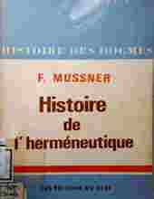 HISTOIRE DE L'herméneutique