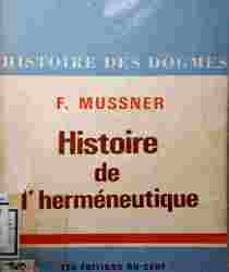 HISTOIRE DE L'herméneutique