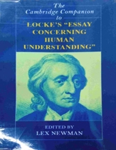 THE CAMBRIDGE COMPANION TO LOCKE's ESSAY CONCERNING HUMAN UNDERSTANDING