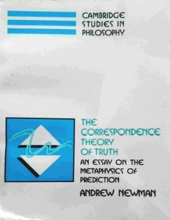 THE CORRESPONDENCE THEORY OF TRUTH