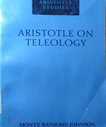 ARISTOTLE ON TELEOLOGY