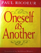 ONESELF AS ANOTHER