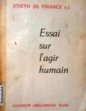 ESSAI SUR L'agir HUMAIN