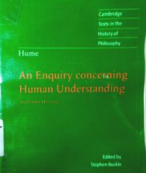 AN ENQUIRY CONCERNING HUMAN UNDERSTANDING AND OTHER WRITINGS