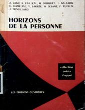 HORIZONS DE LA PERSONNE