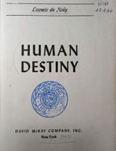 HUMAN DESTINY