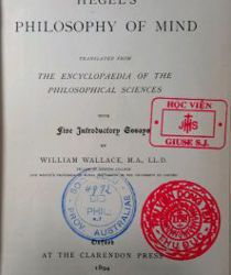 HEGEL's PHILOSOPHY OF MIND
