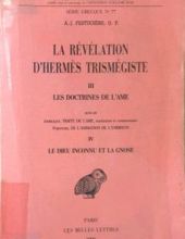 LA RÉVÉLATION D'hermès TRISMÉGISTE