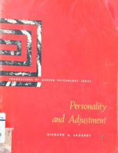 PERSONALITY AND ADJUSTMENT