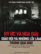 GIÁO HỘI VÀ NHỮNG LỖI LẦM TRONG QUÁ KHỨ