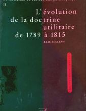 L'évolution DE LA DOCTRINE UTILITAIRE DE 1789 À 1815