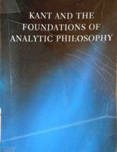 KANT AND THE FOUNDATIONS OF ANALYTIC PHILOSOPHY