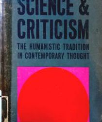 SCIENCE AND CRITICISM