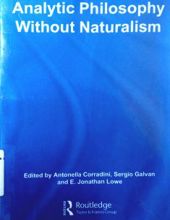 ANALYTIC PHILOSOPHY WITHOUT NATURALISM